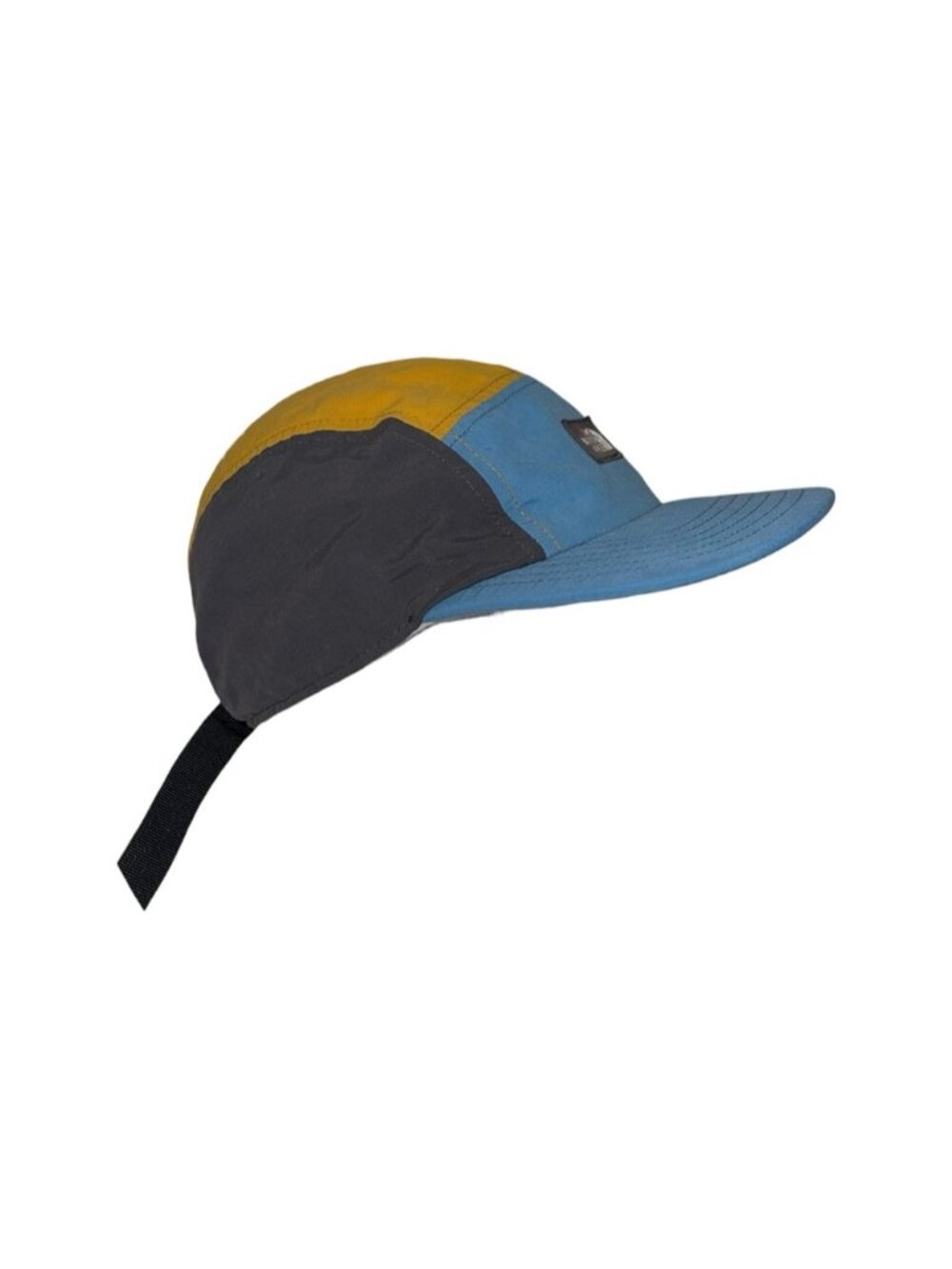 The North Face Class V TNF 5-Panel Hat Blue Yellow Grey Unisex One Size - Picture 7 of 13